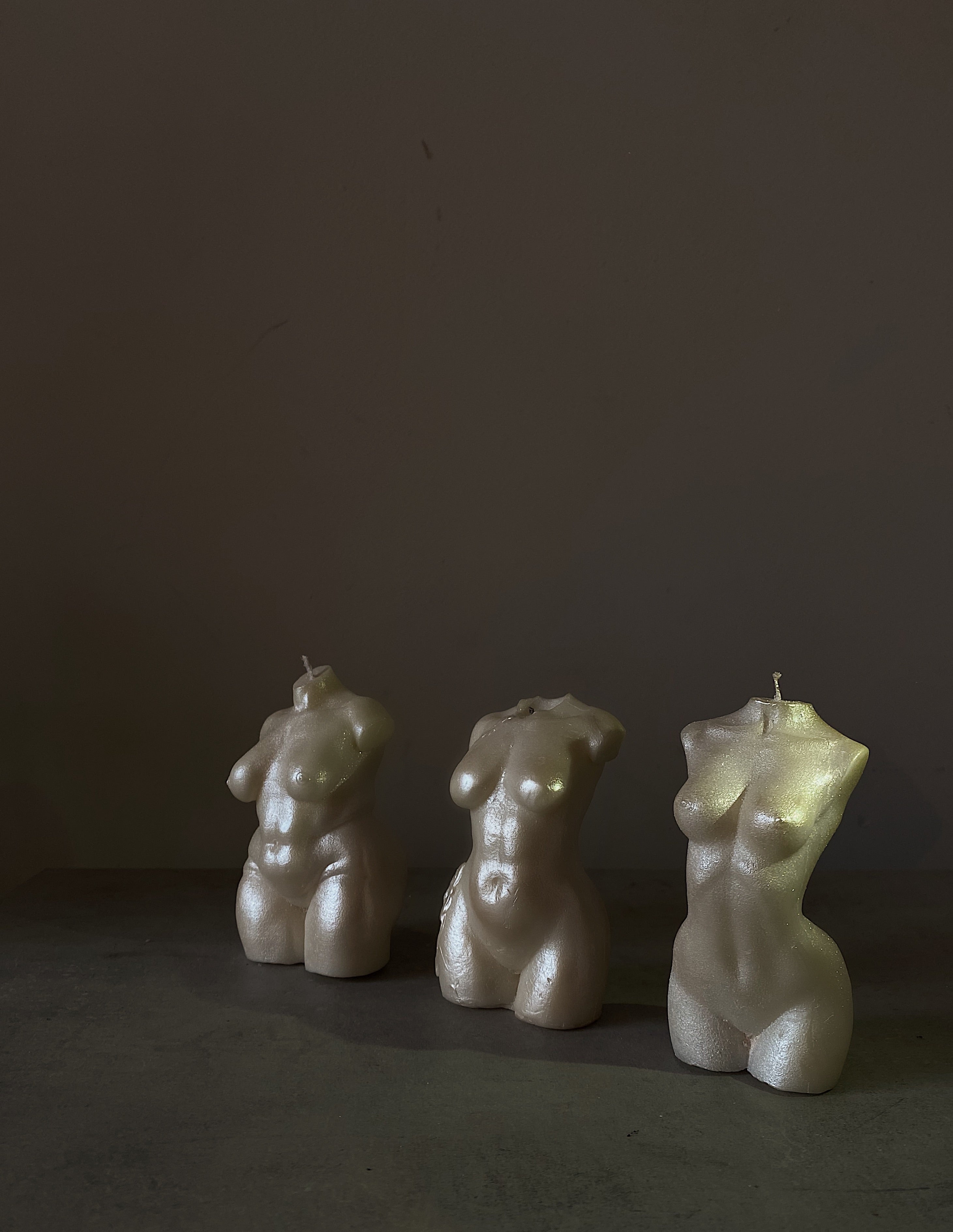 Pearl Torso Candle Collection