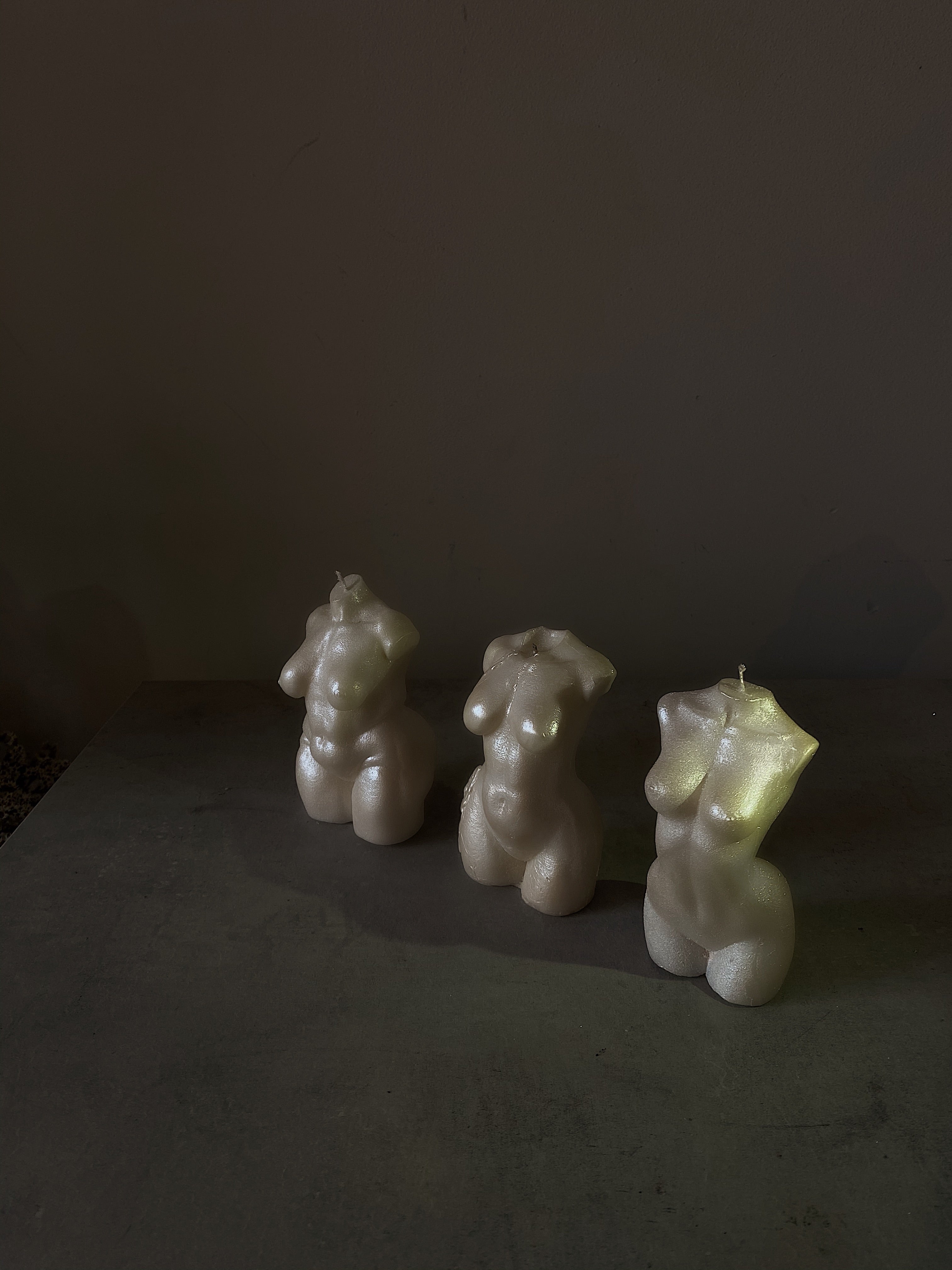 Pearl Torso Candle Collection
